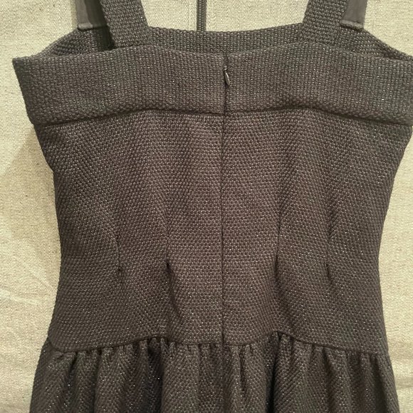 Chanel Tweed Mini Dress in Dark Gray / Black - Picture 11 of 16